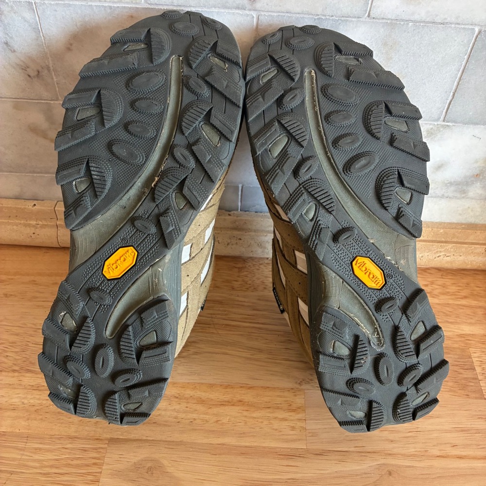Merrell Moab Speed Zip GORE-TEX Womens 9 Coyote Olive J005320 Hiking Shoes - Picture 4 of 11